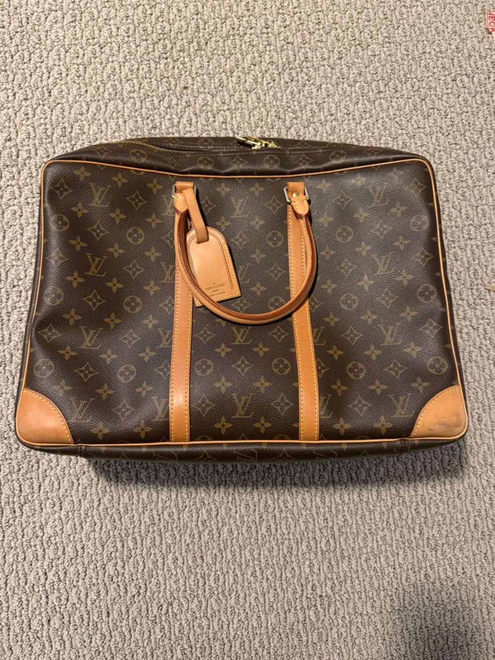 Louis Vuitton Brown Monogram Sirius 45 Travel Bag